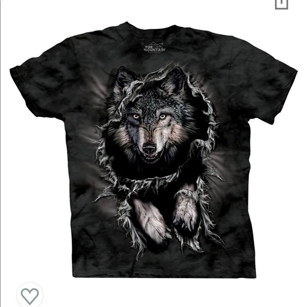 The Mountain Breakthrough Wolf Short Sleeve Tee